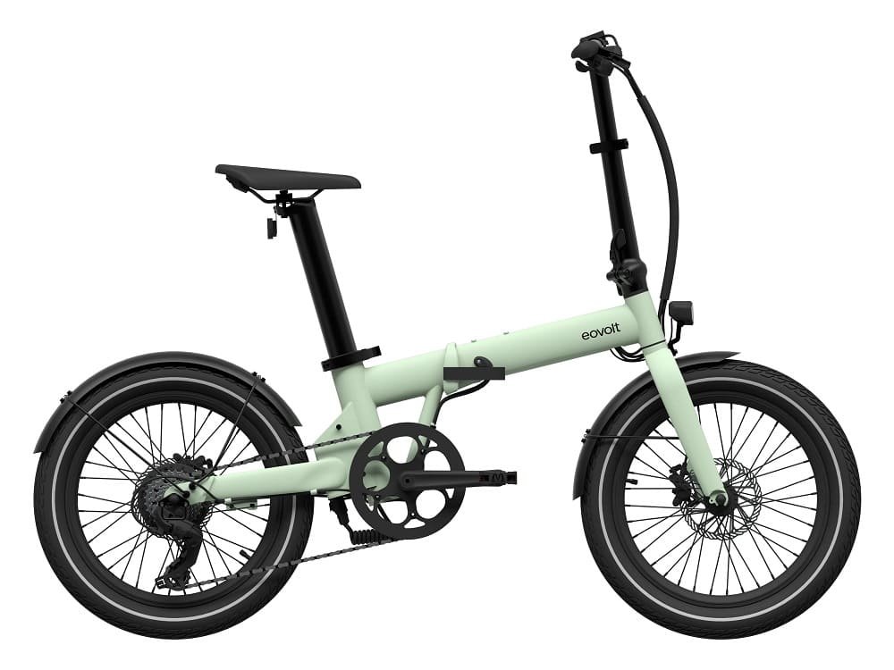 Vélo ville électrique pliant Eovolt afternoon Vert