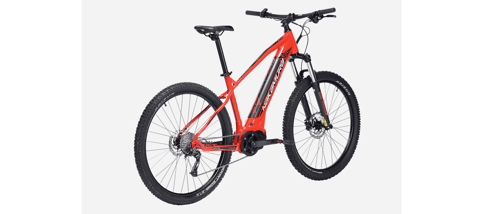 Vtt électrique adulte NAKAMURA E-Summit 740 ROUGE – Image 3