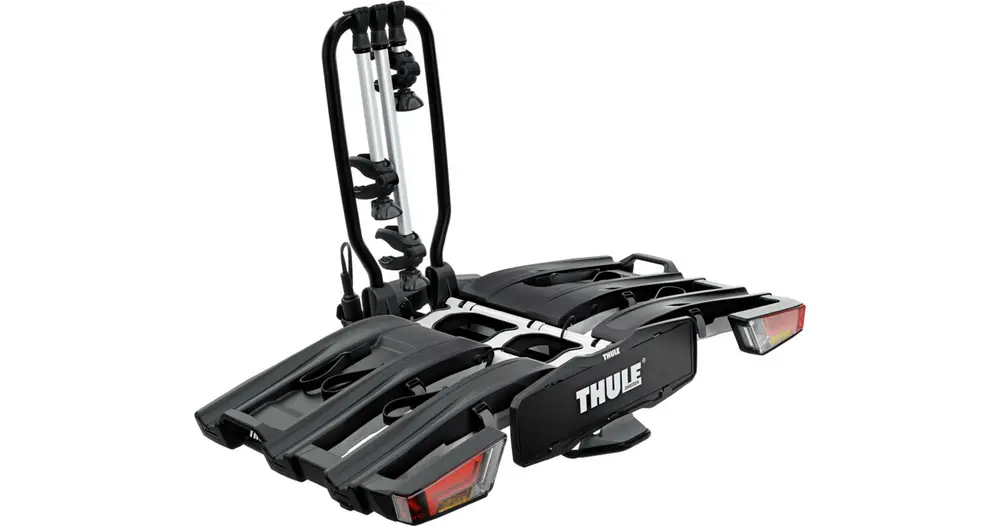 Porte-Vélo sur Boule d'Attelage Thule EasyFold XT 934 3 Vélos 13 pin