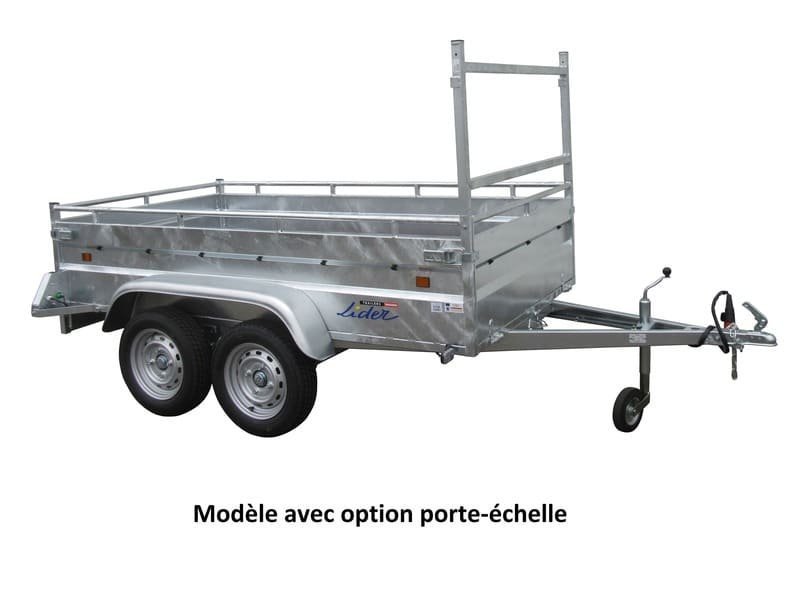 Remorque Lider Robust 39394 2 essieux- 2,50 m - 750 Kg – Image 3