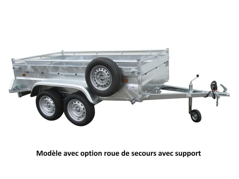 Remorque Lider Robust 39394 2 essieux- 2,50 m - 750 Kg – Image 4