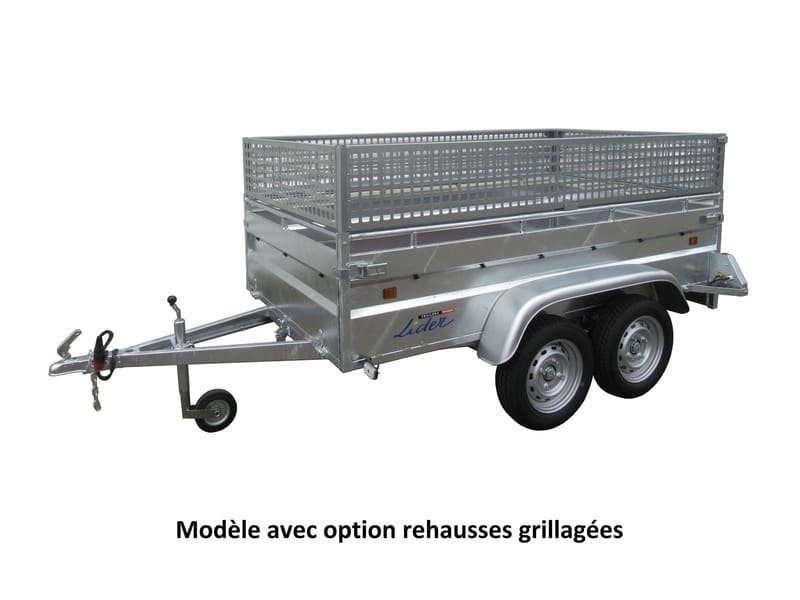 Remorque Lider Robust 39394 2 essieux- 2,50 m - 750 Kg – Image 5