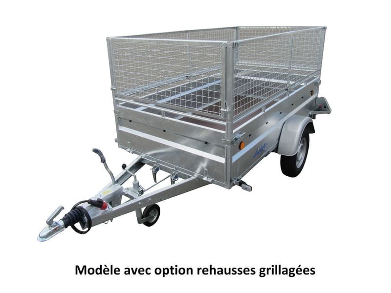 Remorque Robust Lider 34392 2.50 m - 1300 Kg - 1 essieu freiné – Image 3