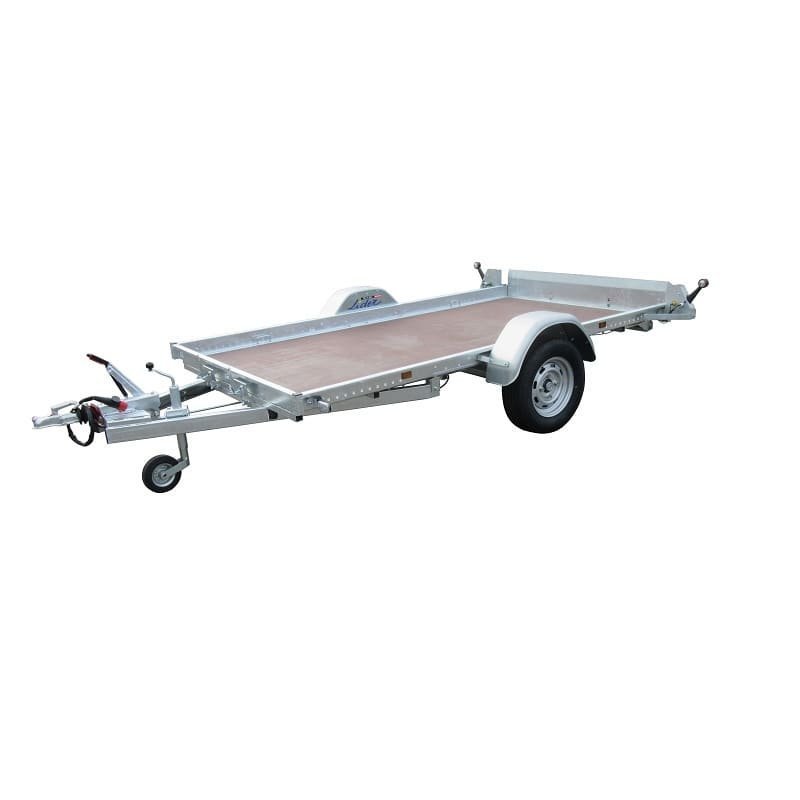 Remorque plateau 1 essieu Lider - Robust 37380.75 - 3 m - 750 Kg