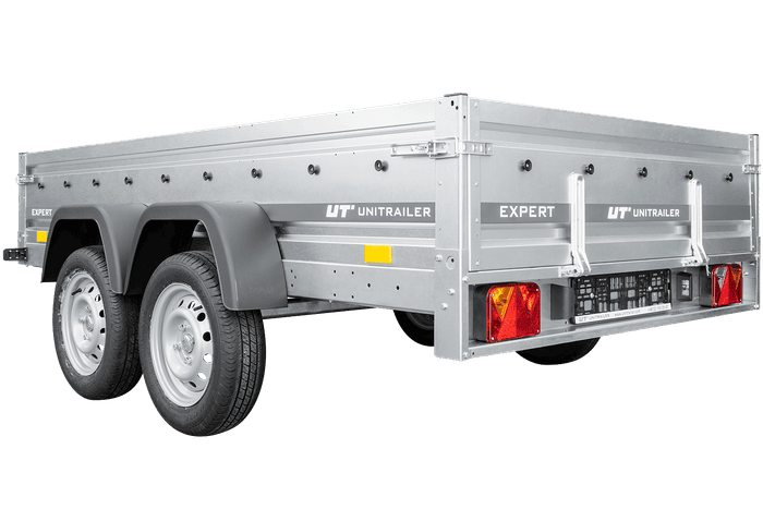 Remorque voiture 2 essieux 264×150 EXPERT 2615/2 PTAC 750 KG – Image 7