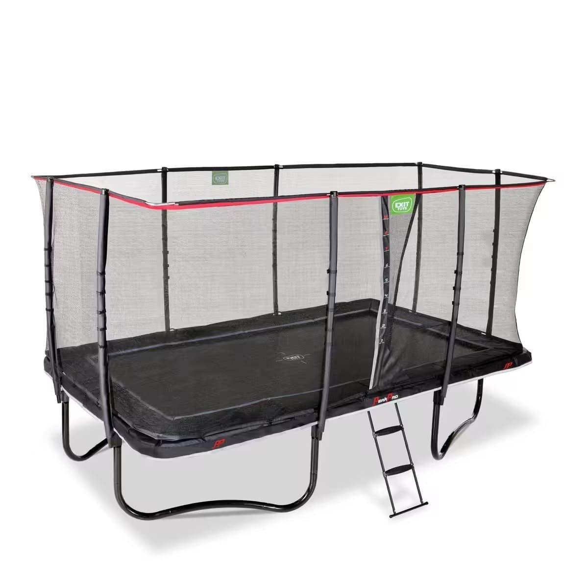 Trampoline EXIT PeakPro 244x427cm - noir – Image 3