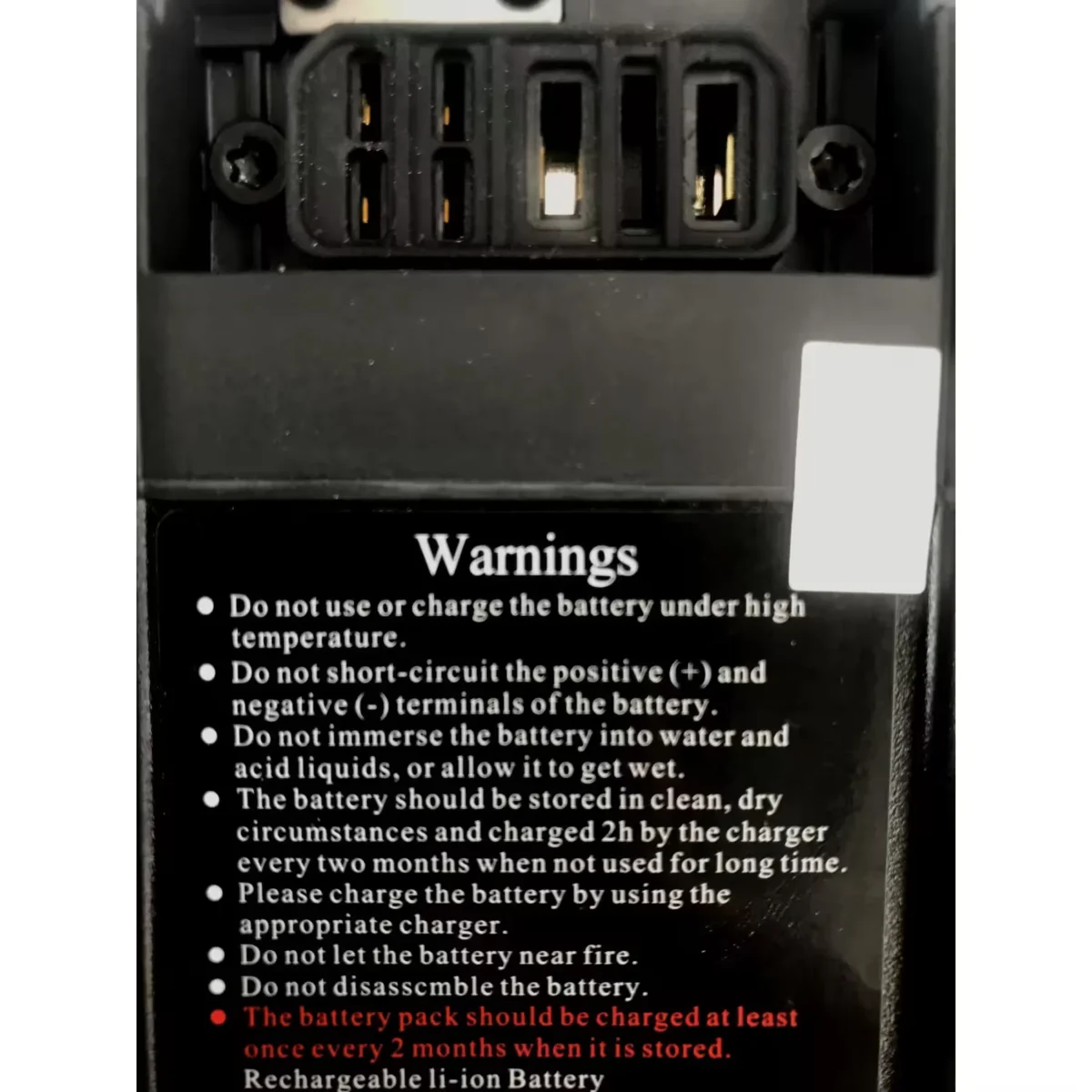 Batterie 48v 14.5ah velocargo electrique longtail r500e – Image 3