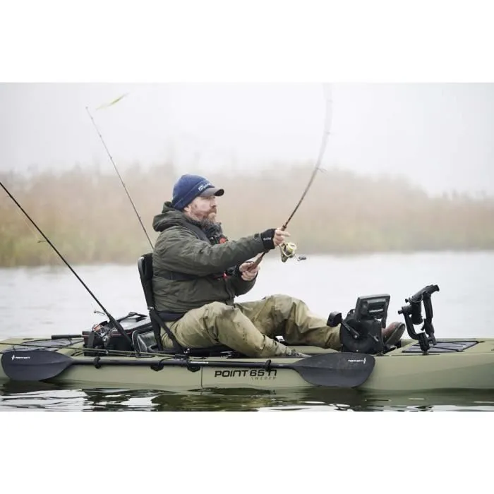 Kayak de pêche KINGFISHER - Solo - Vert - Adulte - Pêche – Image 2