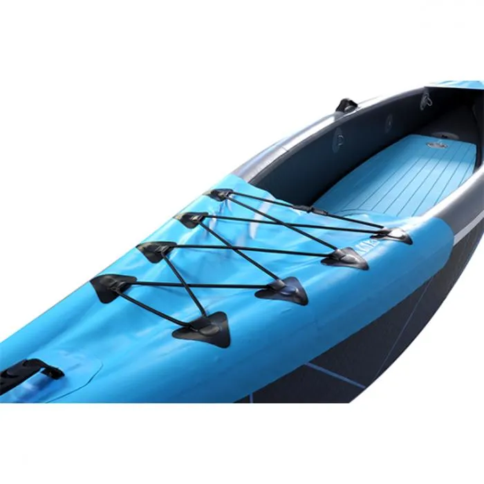 Kayak gonflable 2 places Coasto Russel - Dropstitch - Bleu - 430cm - 80cm - 200kg – Image 3