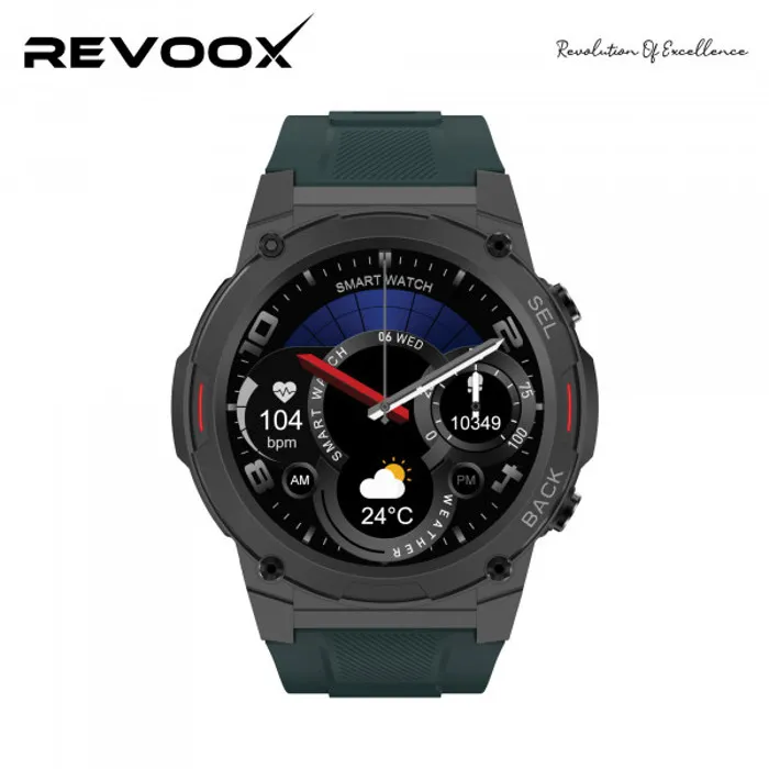 Montre Connectée femmes ORIENT SmartWatch Revoox Noir Vert