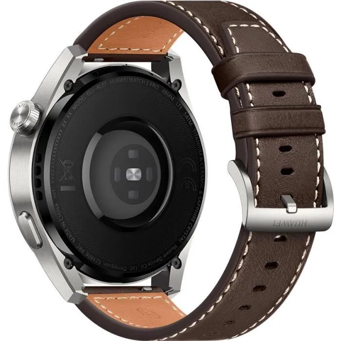 Montre connectée HUAWEI Watch 3 Pro - Edition Classic Marron – Image 5