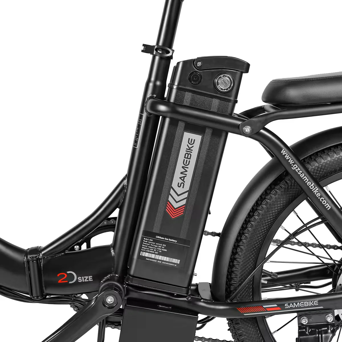 Vélo électrique pliable CY20 – Image 3