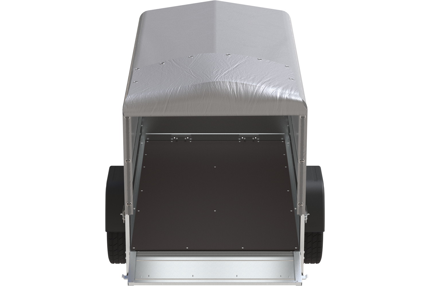 Remorque 750 kg basculante avec bâche dôme Garden Trailer 201 KIPP – Image 5