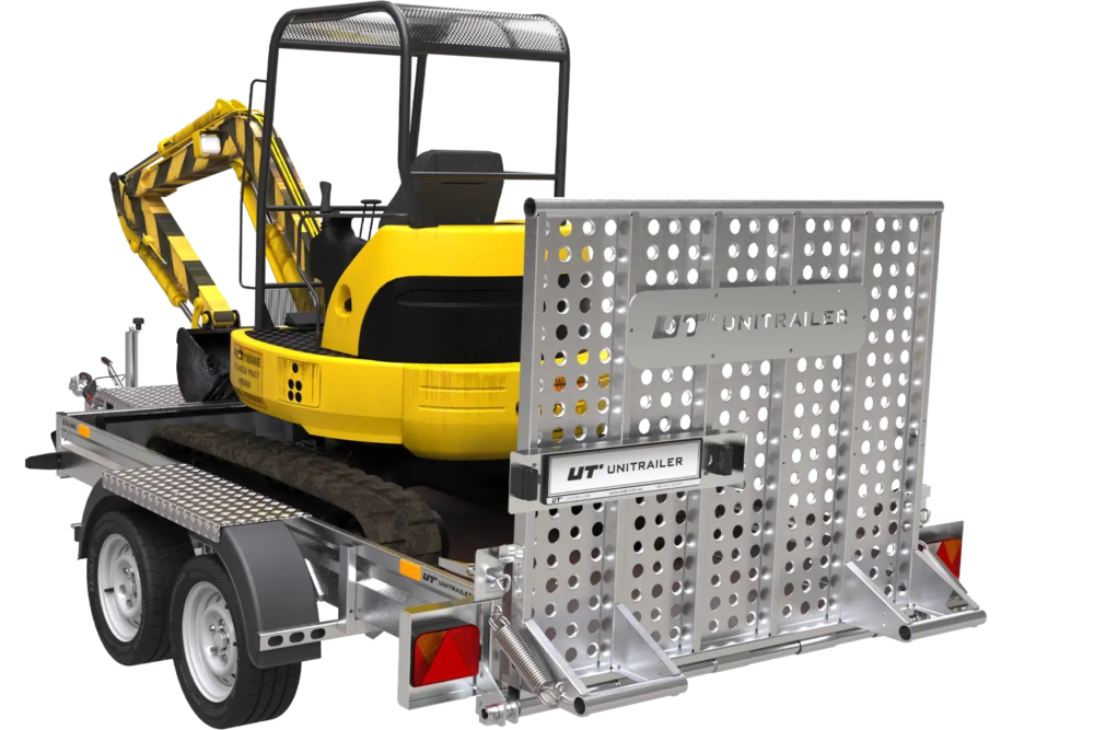 Remorque lourde double essieux 3500 KG STARK 3 300