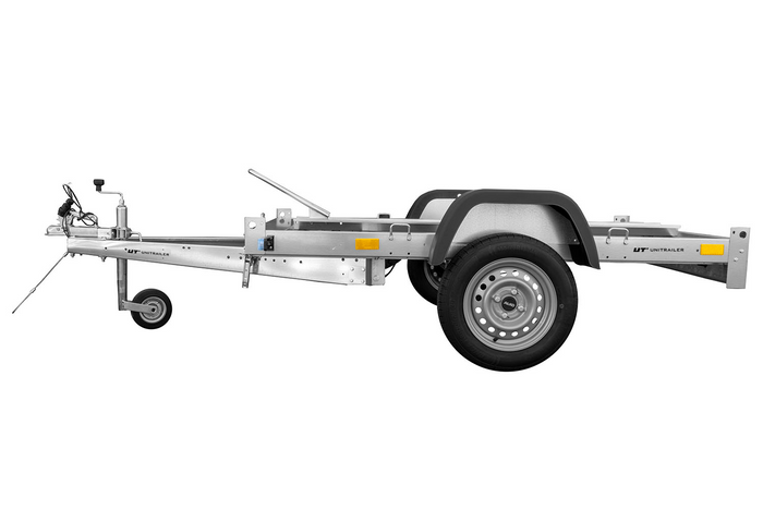 Remorque moto 1 rail unitraler sans plancher – Image 5