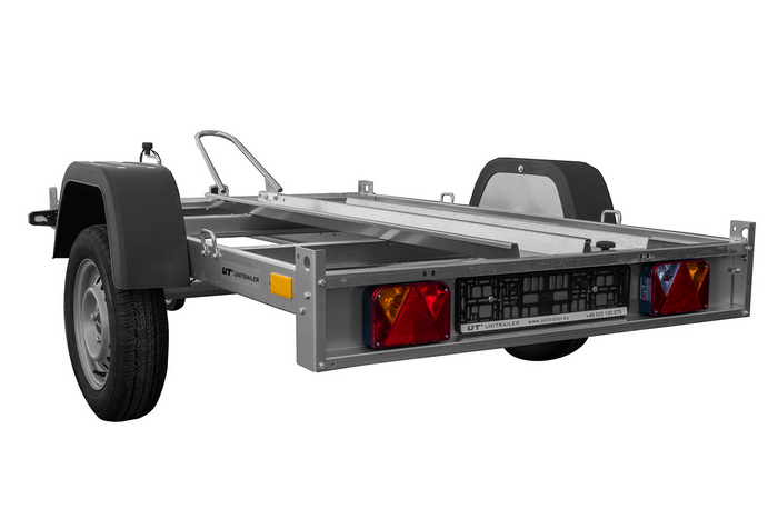 Remorque moto 1 rail unitraler sans plancher – Image 7