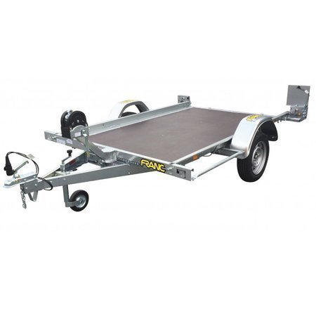 Remorque plate basculante 400×200 UNIPLAT 4020S P 2700 kg – Image 9