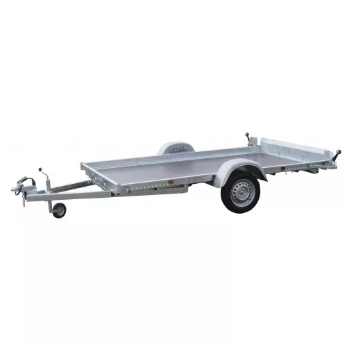 Remorque plate basculante 400×200 UNIPLAT 4020S P 2700 kg – Image 8