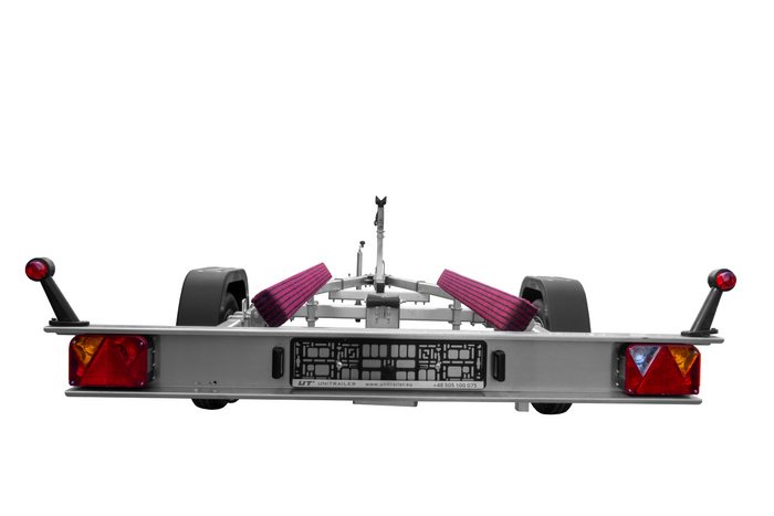 Remorque porte bateau UNITRAILER JET ALU PTAC 750 kg – Image 3