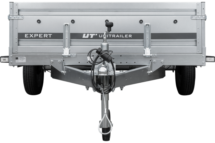 Remorque voiture simple essieu 264 x 150 EXPERT 2615 PTAC 500/750 kg